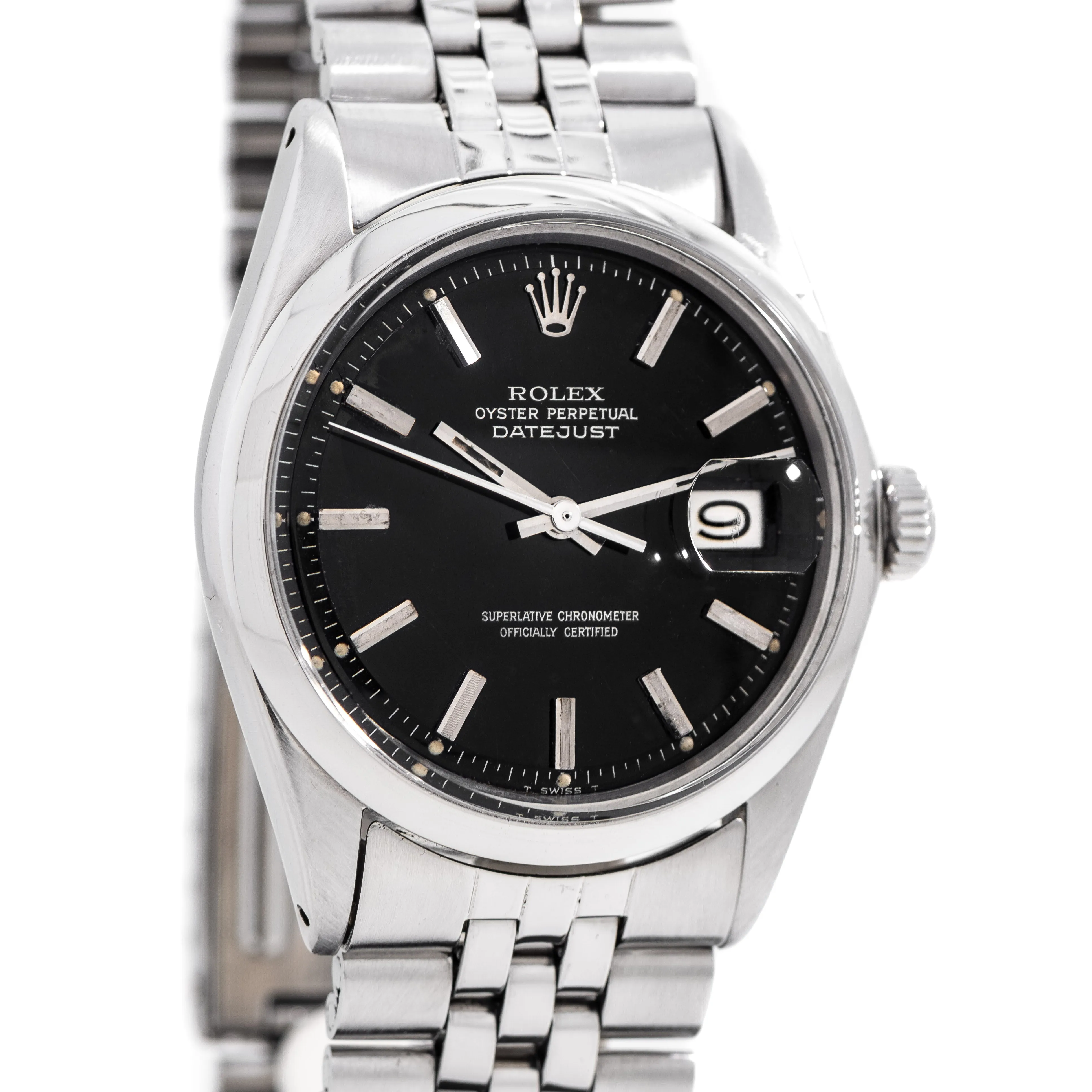 1968 Vintage Rolex Datejust Ref. 1600 / 1603 Watch in Stainless Steel (# 14845)