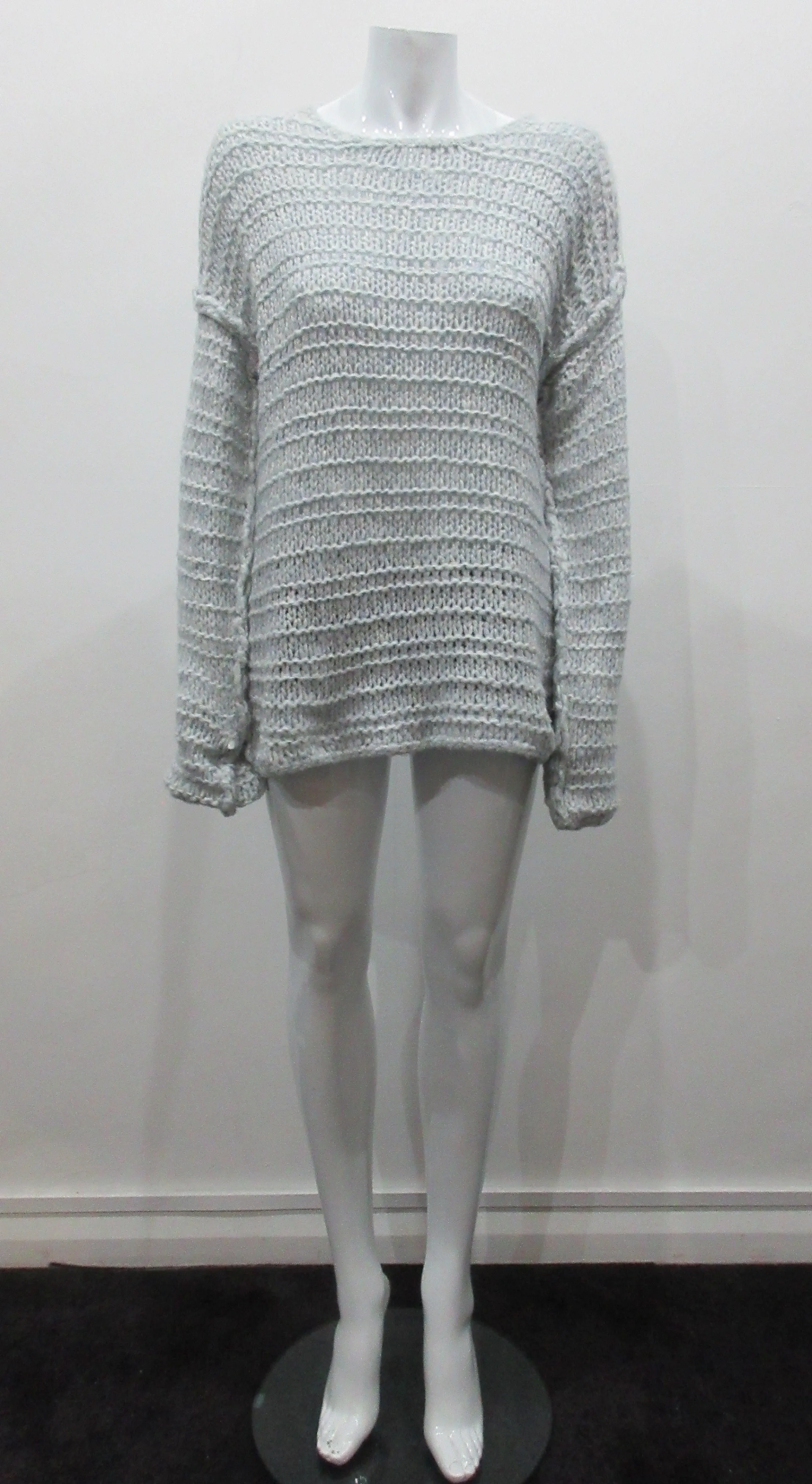 20LINE2 Line Light Chunky Knit Jumper