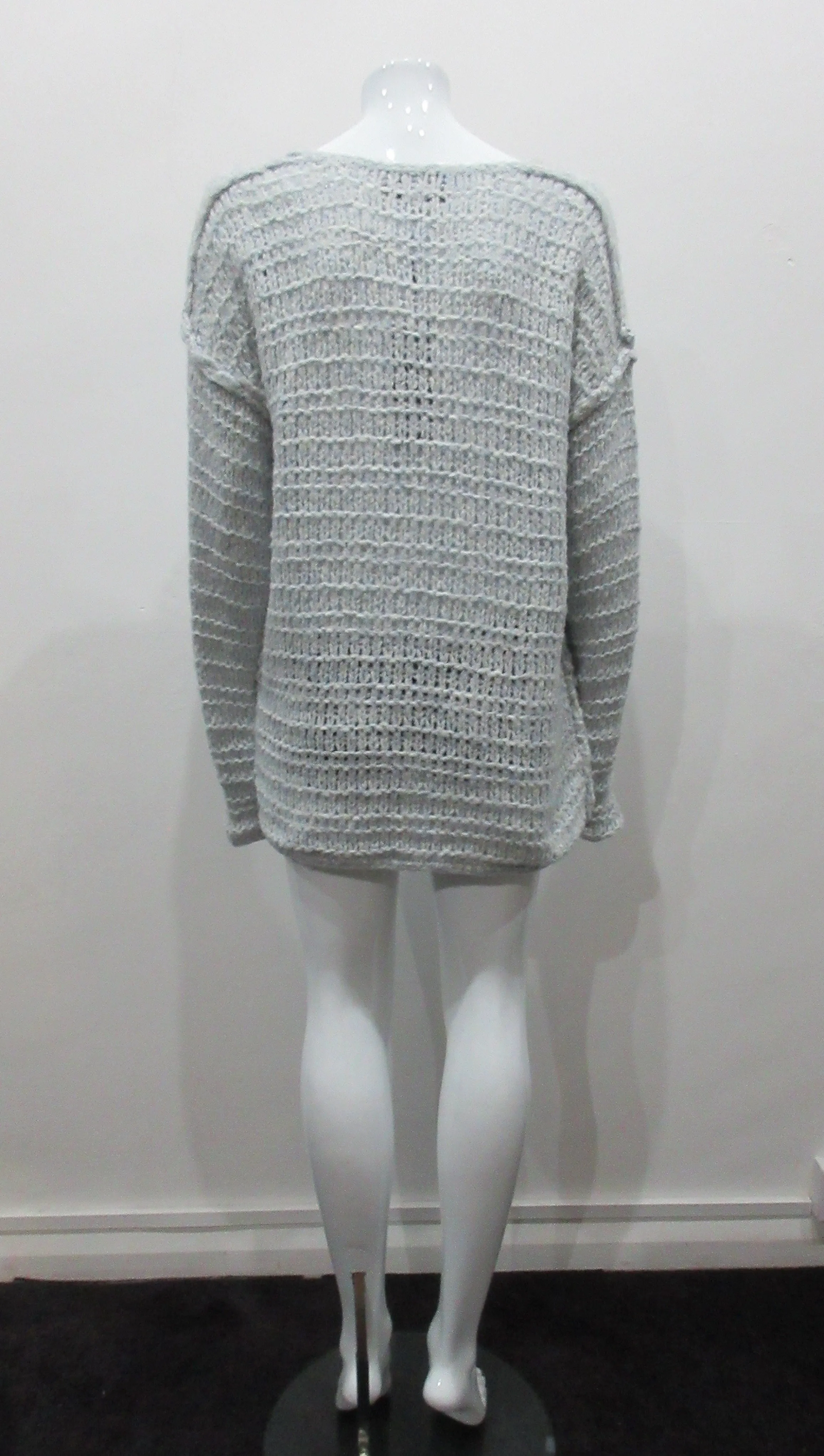 20LINE2 Line Light Chunky Knit Jumper