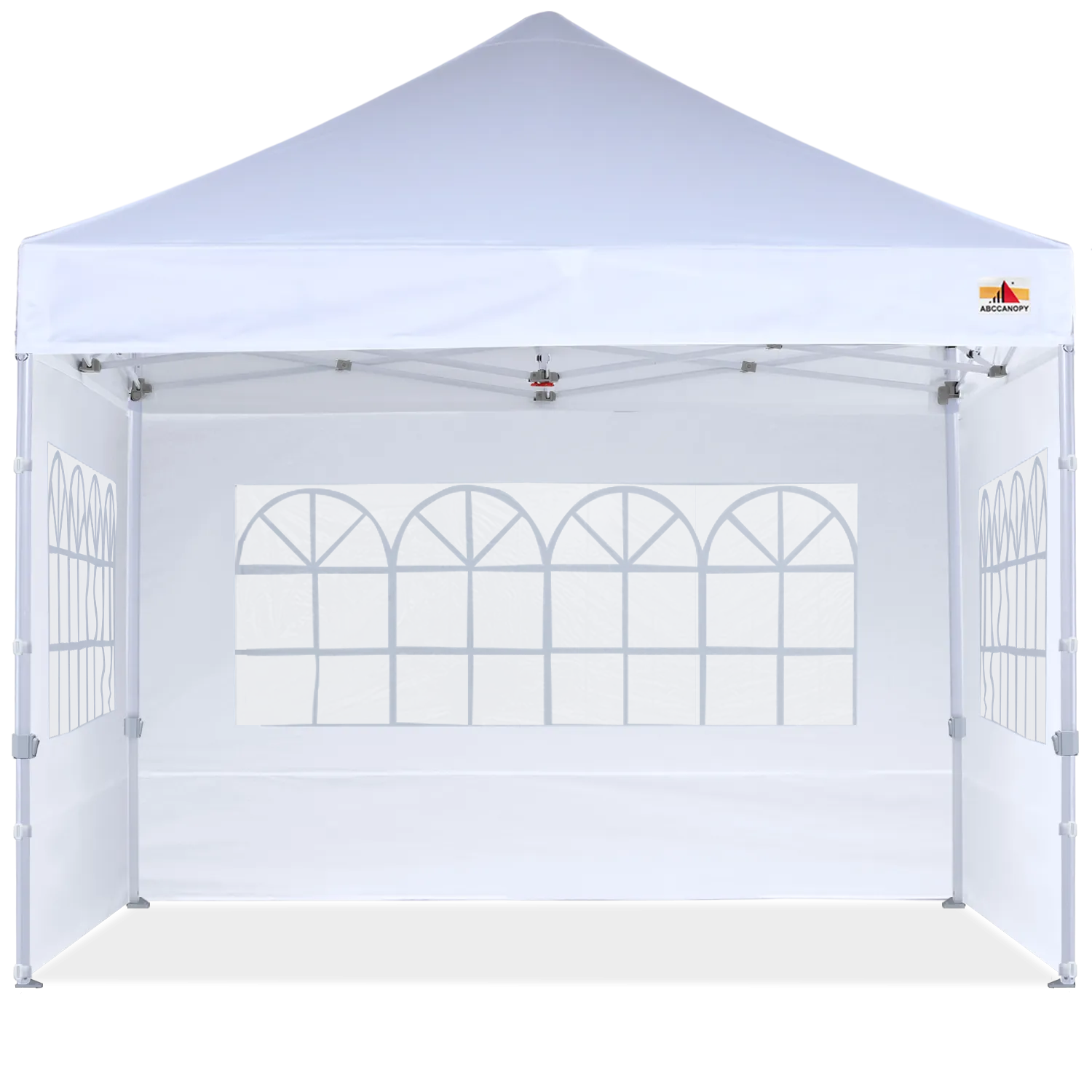 ABCCANOPY S1 Commercial Pop Up Church Canopy Tent with Window Sidewalls