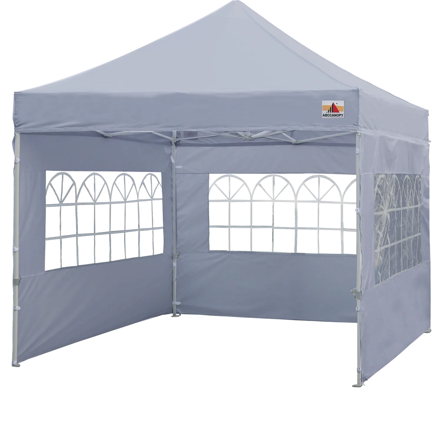 ABCCANOPY S1 Commercial Pop Up Church Canopy Tent with Window Sidewalls