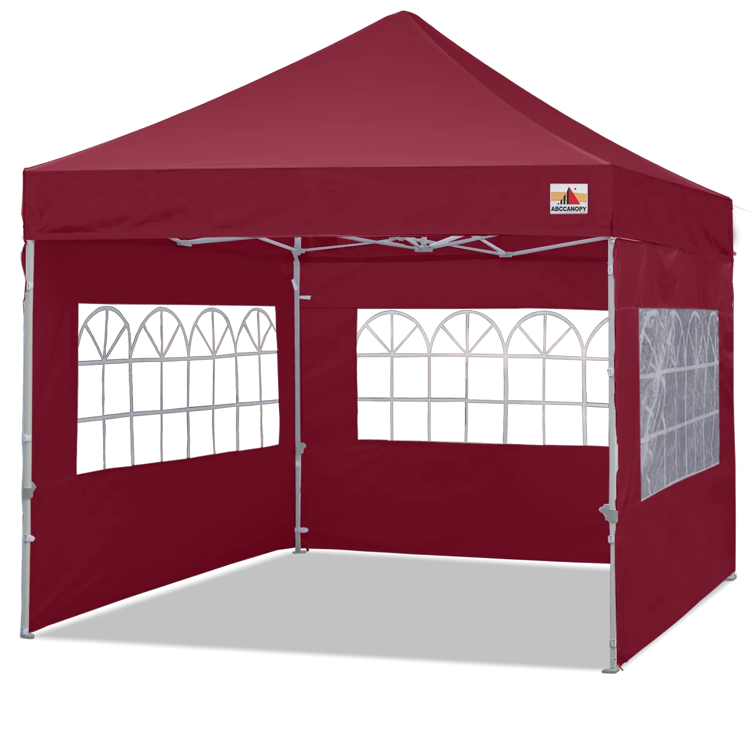 ABCCANOPY S1 Commercial Pop Up Church Canopy Tent with Window Sidewalls