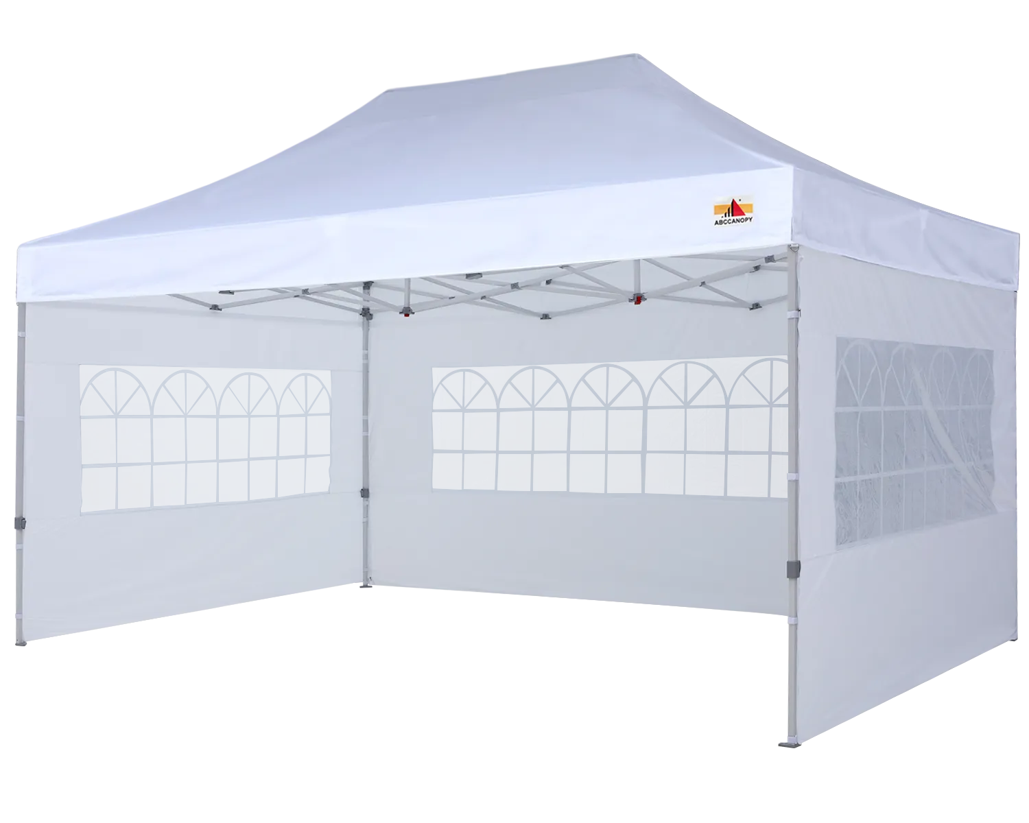 ABCCANOPY S1 Commercial Pop Up Church Canopy Tent with Window Sidewalls