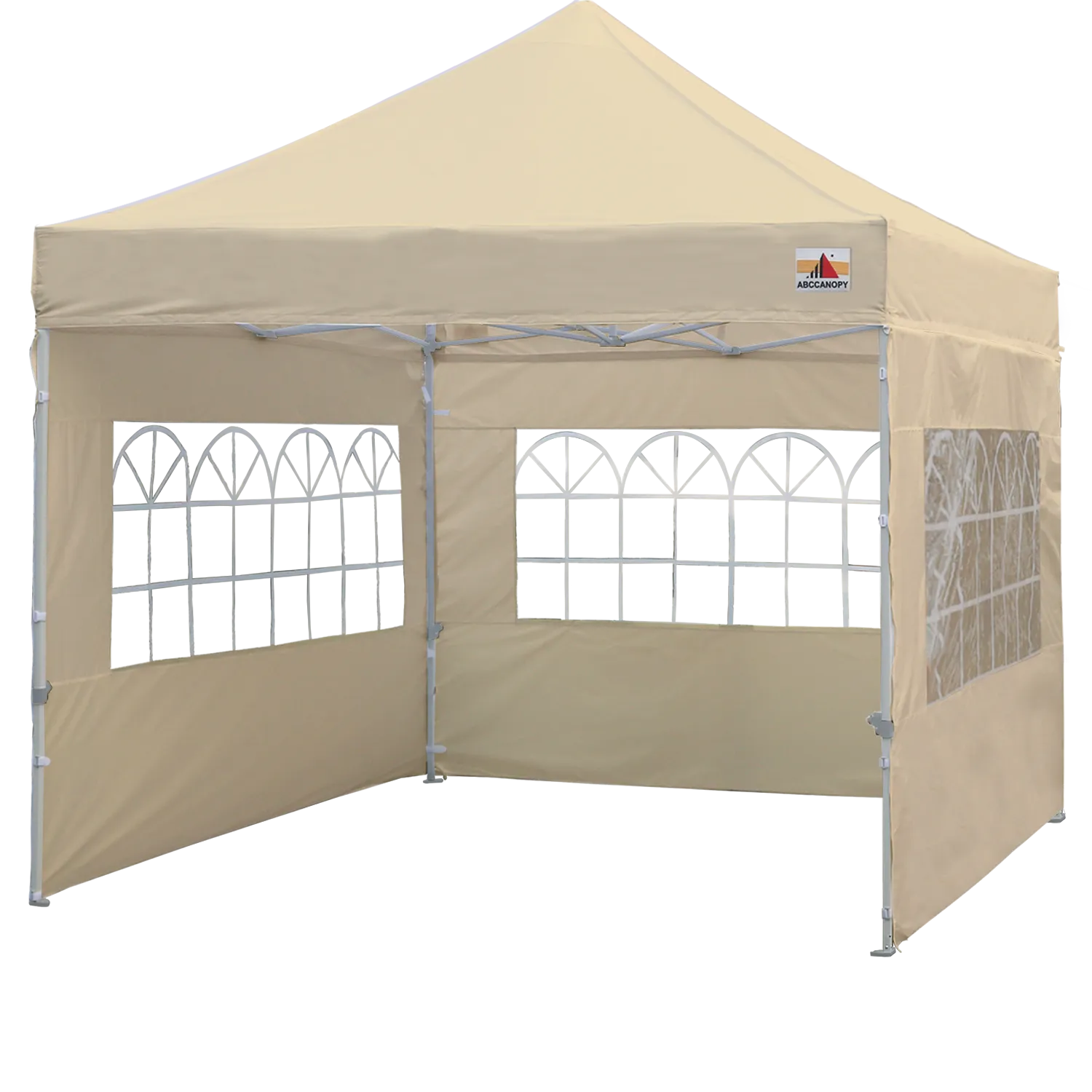 ABCCANOPY S1 Commercial Pop Up Church Canopy Tent with Window Sidewalls