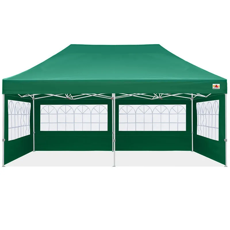 ABCCANOPY S1 Commercial Pop Up Church Canopy Tent with Window Sidewalls