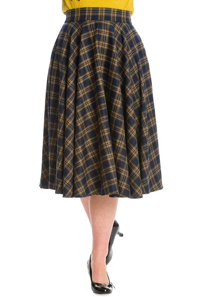 Adore Her Check Skirt