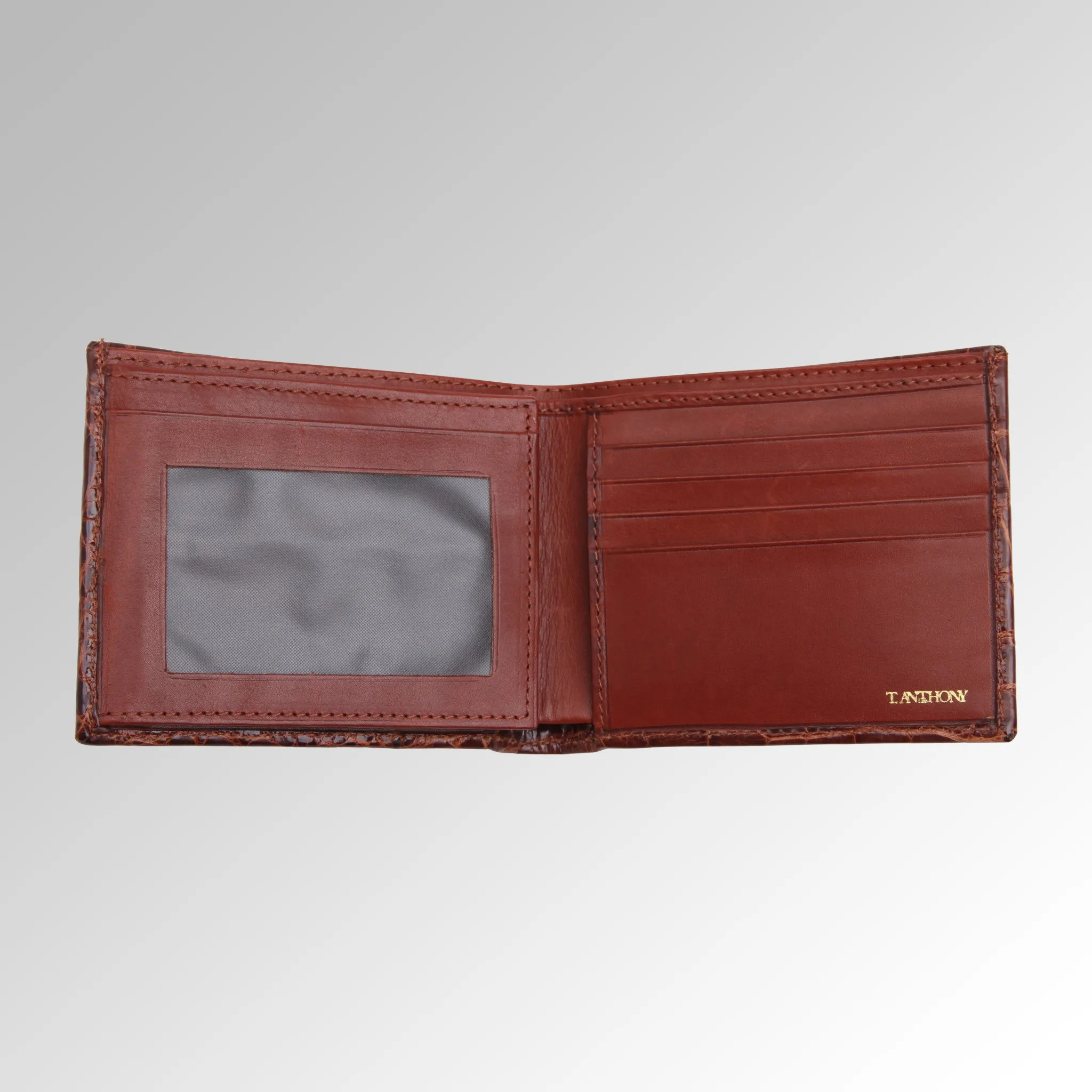 ALLIGATOR SIDE FLIP ID WALLET