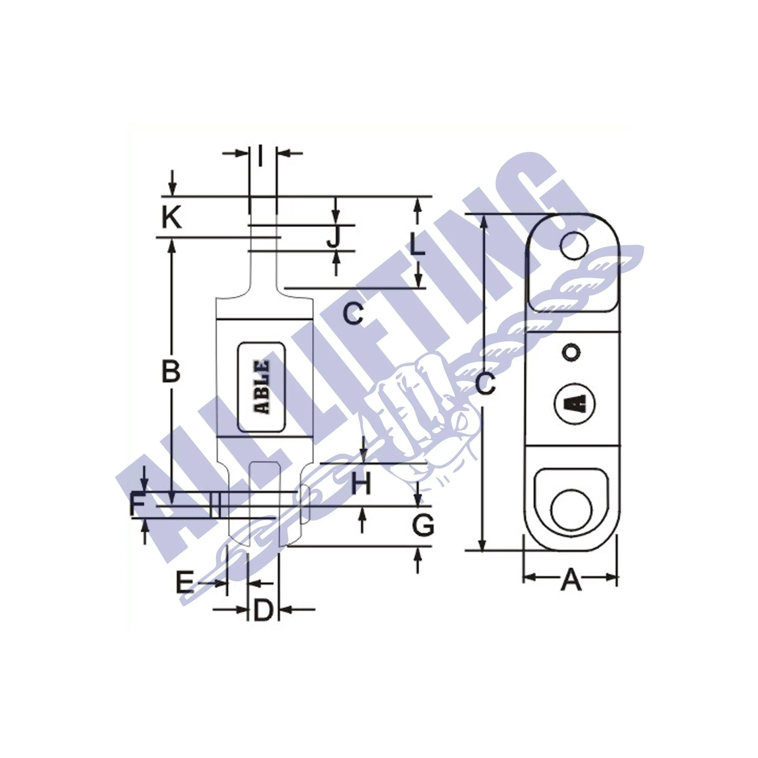 ALS Plus Bearing Swivels Eye and Jaw