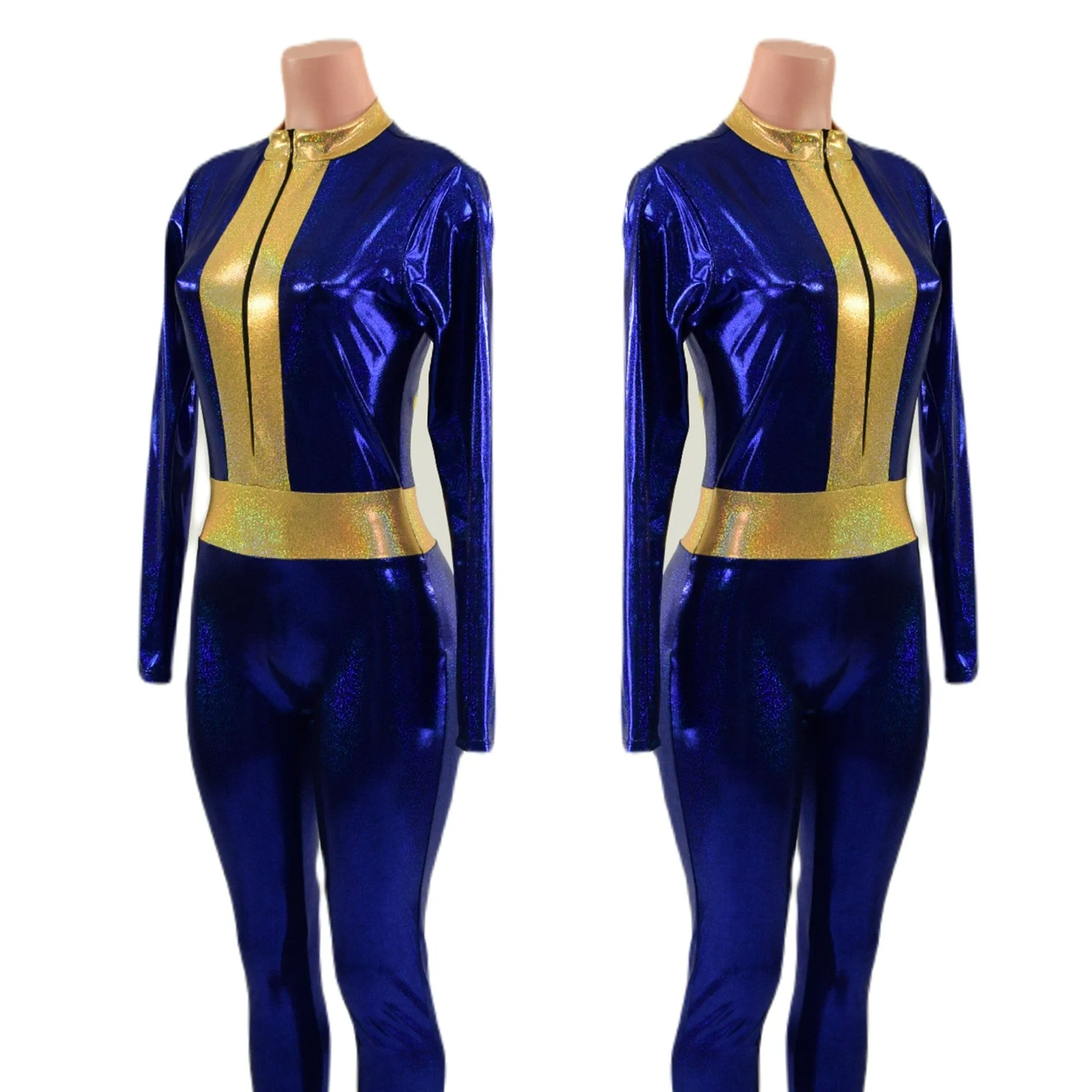 Blue & Gold 33 Fallout Cosplay Suit