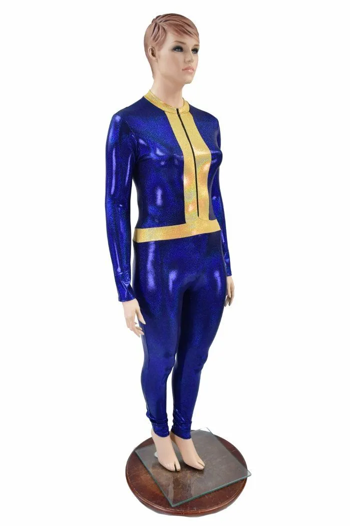 Blue & Gold Fallout Cosplay Suit