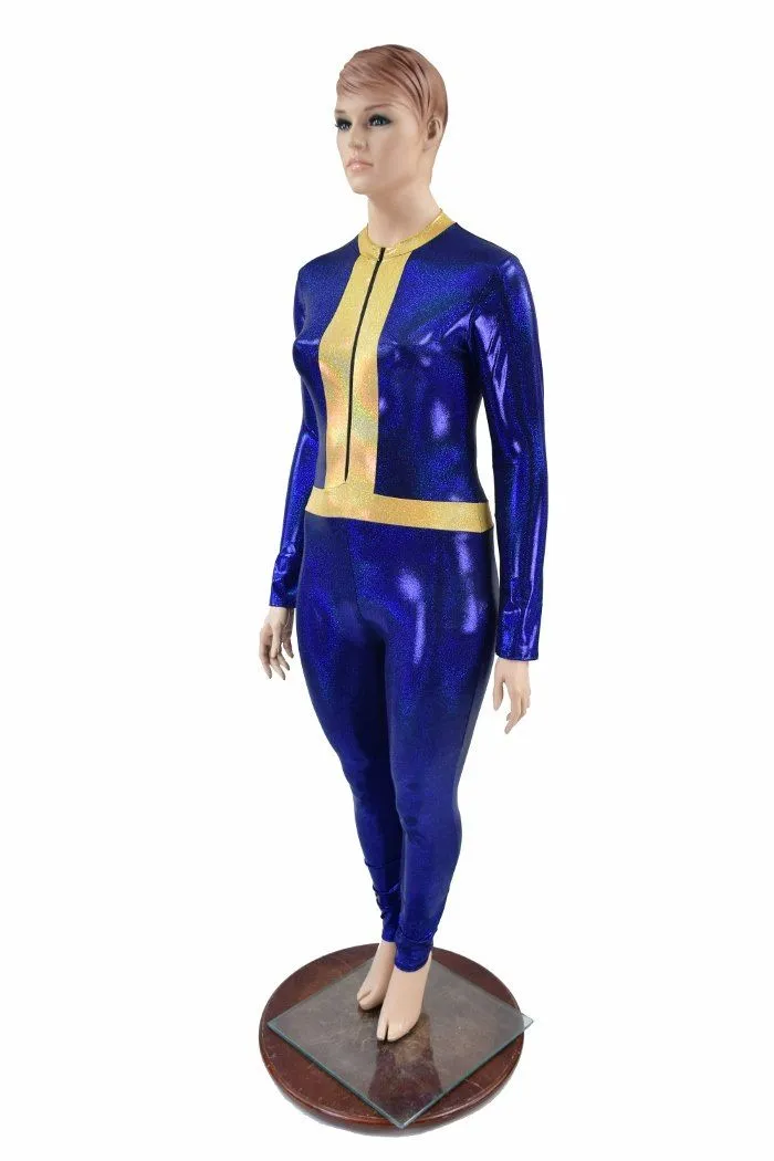 Blue & Gold Fallout Cosplay Suit