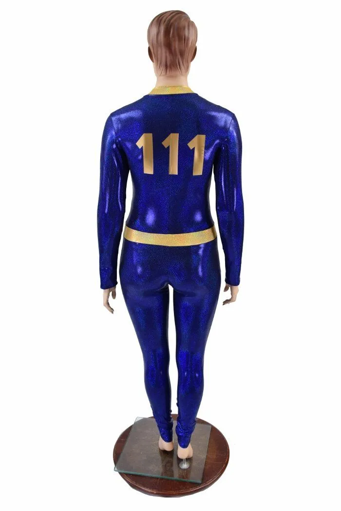 Blue & Gold Fallout Cosplay Suit