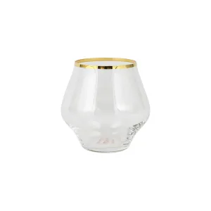 Contessa Gold Stemless Wine Glass