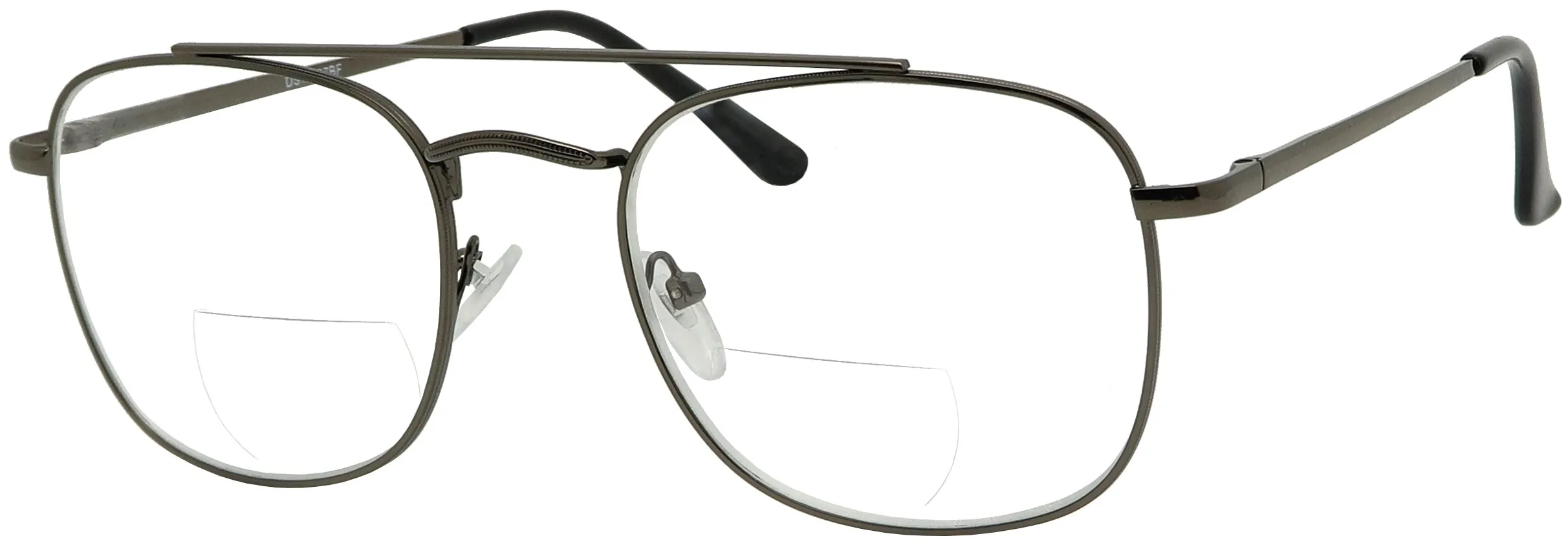 DST8937BF - Wholesale Navigator Style Metal Frame Bifocal Reading Glasses