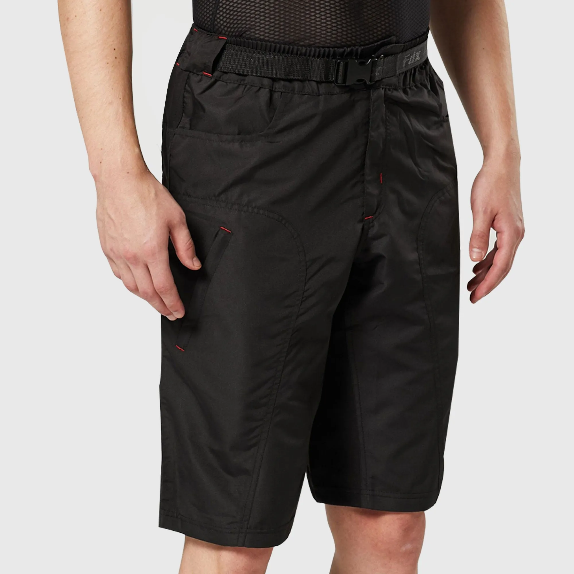 Fdx Drifter Black Men's & Boy's Mtb Padded Summer Cycling Shorts