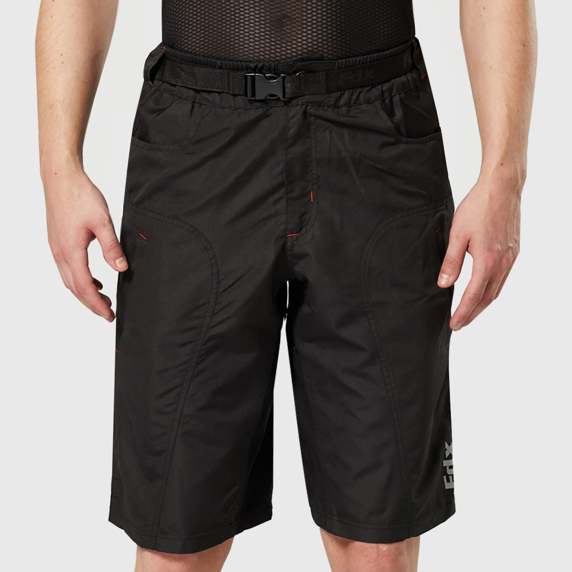 Fdx Drifter Black Men's & Boy's Mtb Padded Summer Cycling Shorts