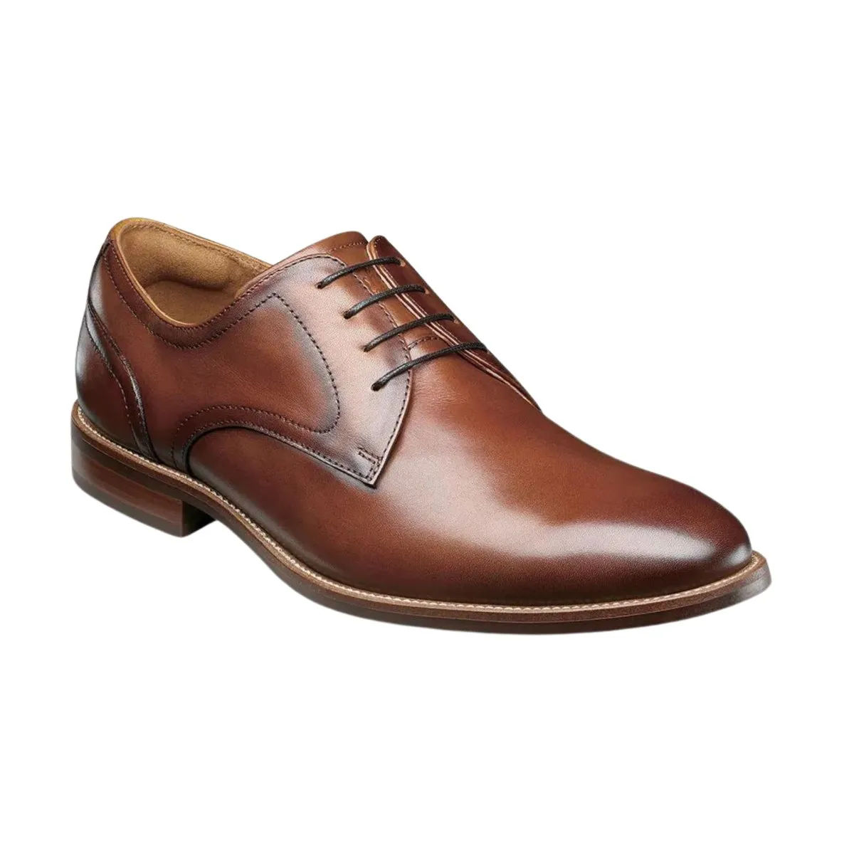 Florsheim Men's Rucci Plain Oxford Cognac Leather