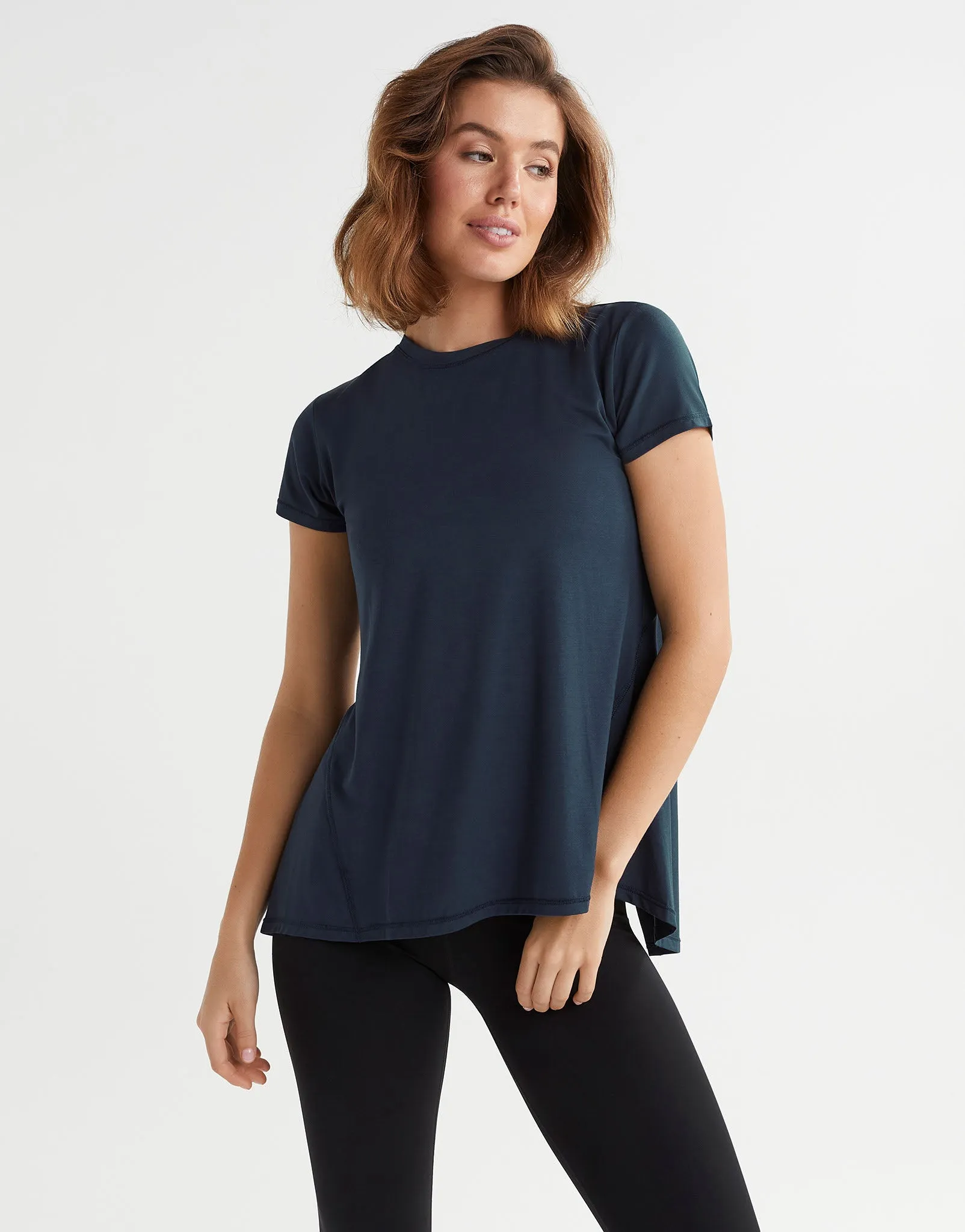 Kendall Short Sleeve Tee - Sky Captain