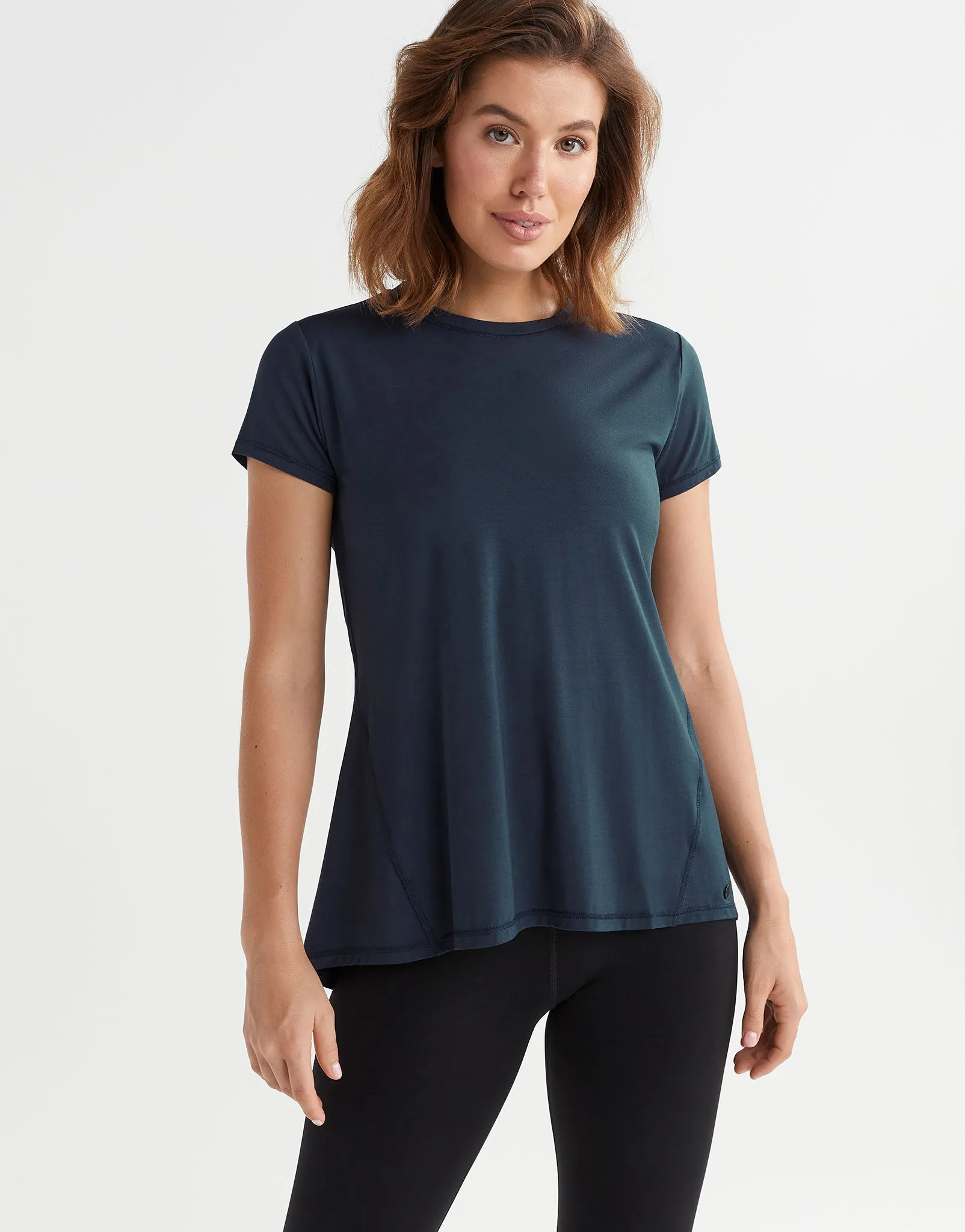 Kendall Short Sleeve Tee - Sky Captain