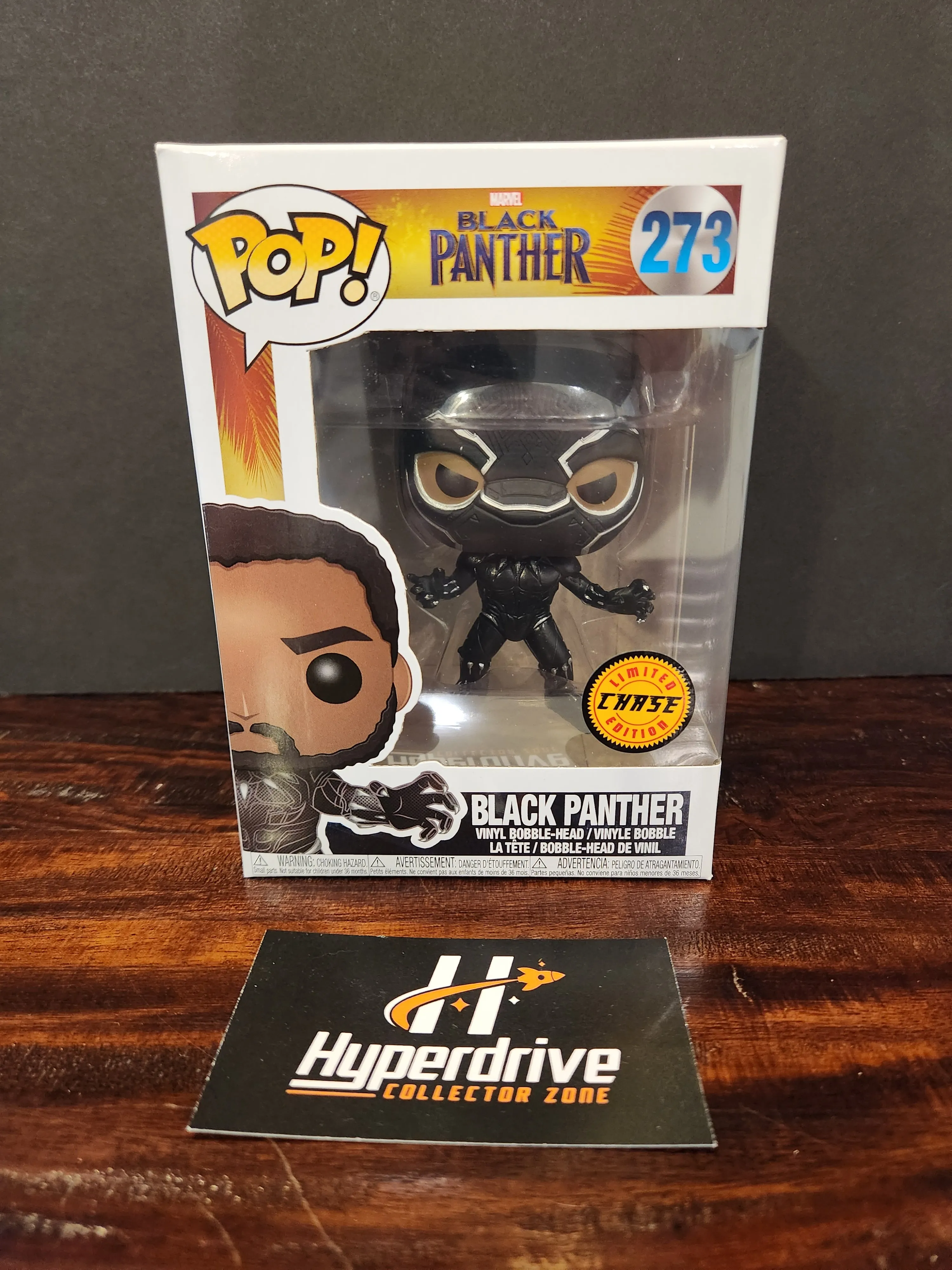 Marvel Black Panther CHASE Funko PoP! Vinyl Figure