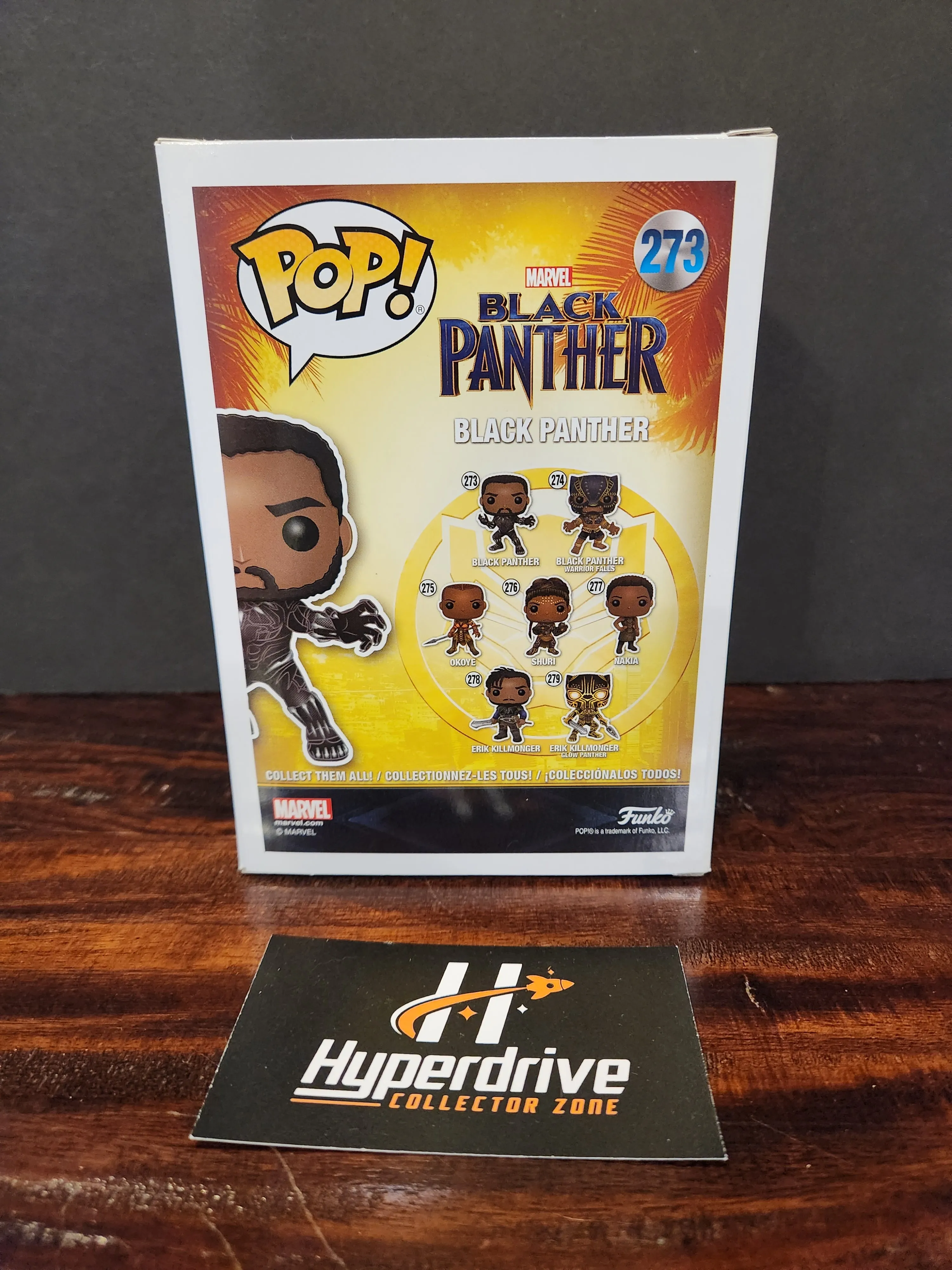 Marvel Black Panther CHASE Funko PoP! Vinyl Figure