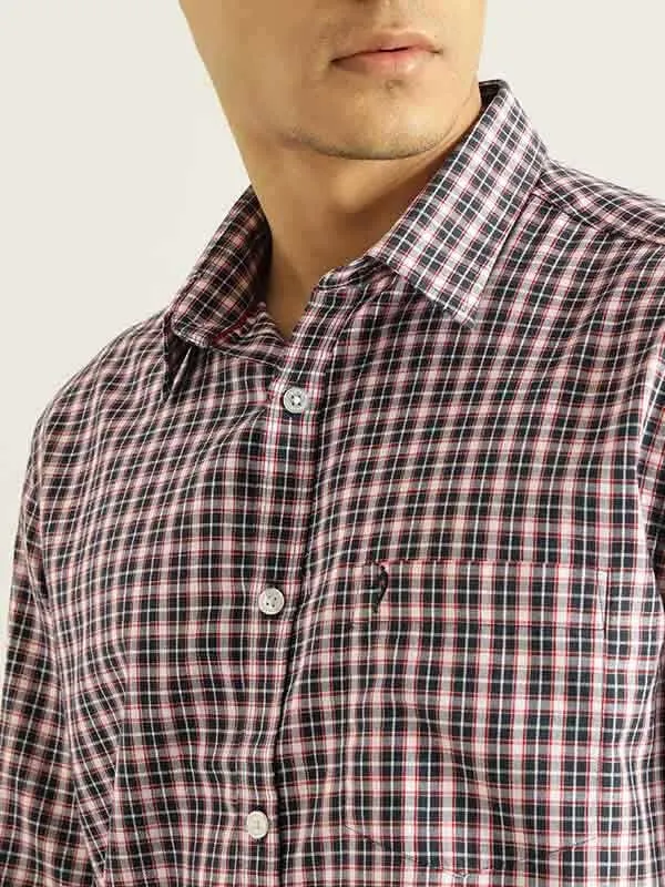 Men Checked Full Sleeve Cotton Shirt