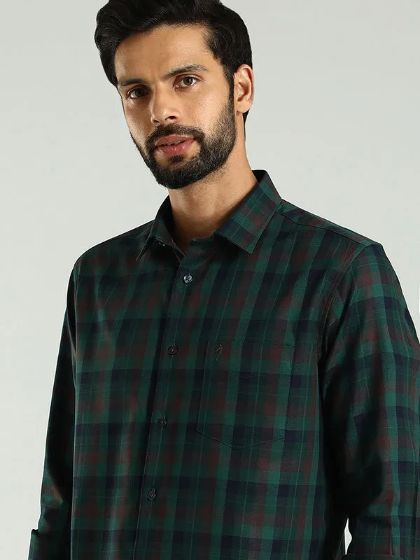 Men Checked Full Sleeve Cotton Shirt