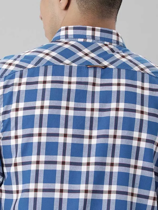 Men Checked Full Sleeve Cotton Shirt