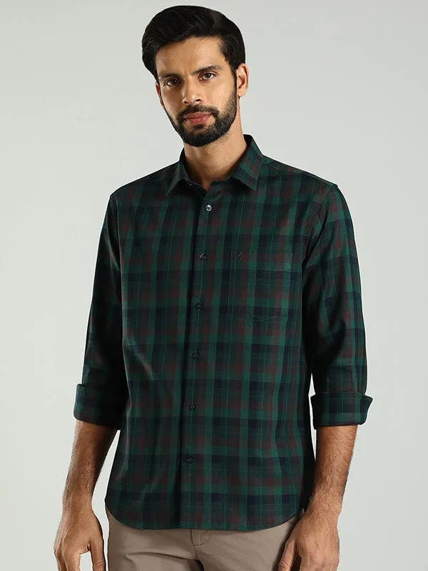 Men Checked Full Sleeve Cotton Shirt