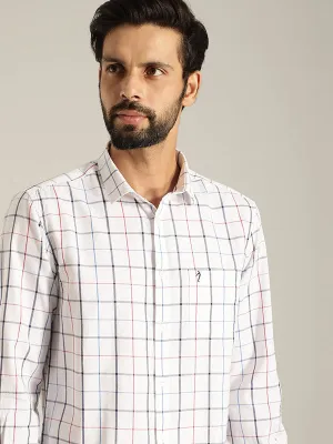 Men Checked Full Sleeve Cotton Shirt