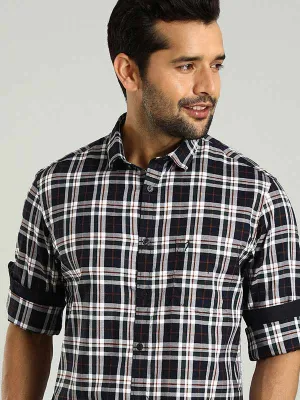 Men Checked Full Sleeve Cotton Shirt