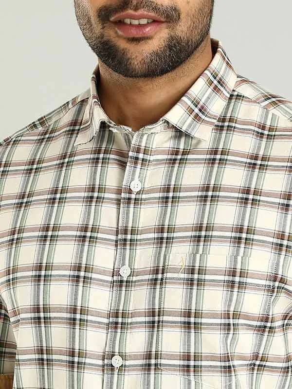 Men Checked Full Sleeve Cotton Shirt