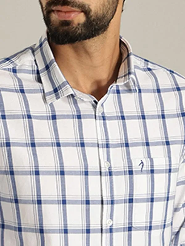 Men Checked Full Sleeve Cotton Shirt