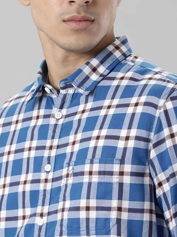 Men Checked Full Sleeve Cotton Shirt