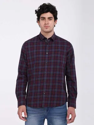 Men Checked Full Sleeve Cotton Shirt