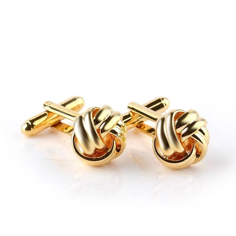 Metal Knot Cufflinks