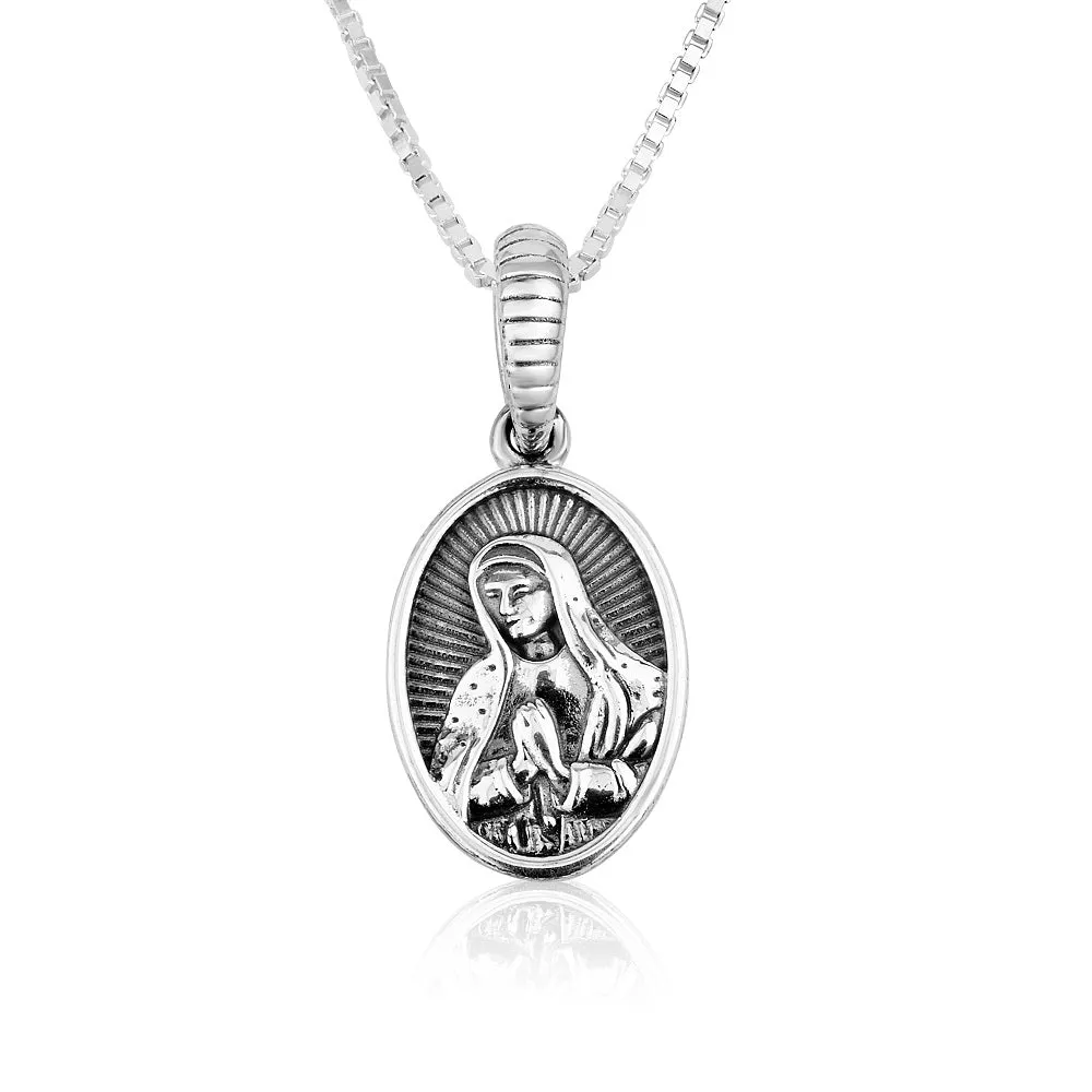 Pendant - Virgin Mary Sterling Silver