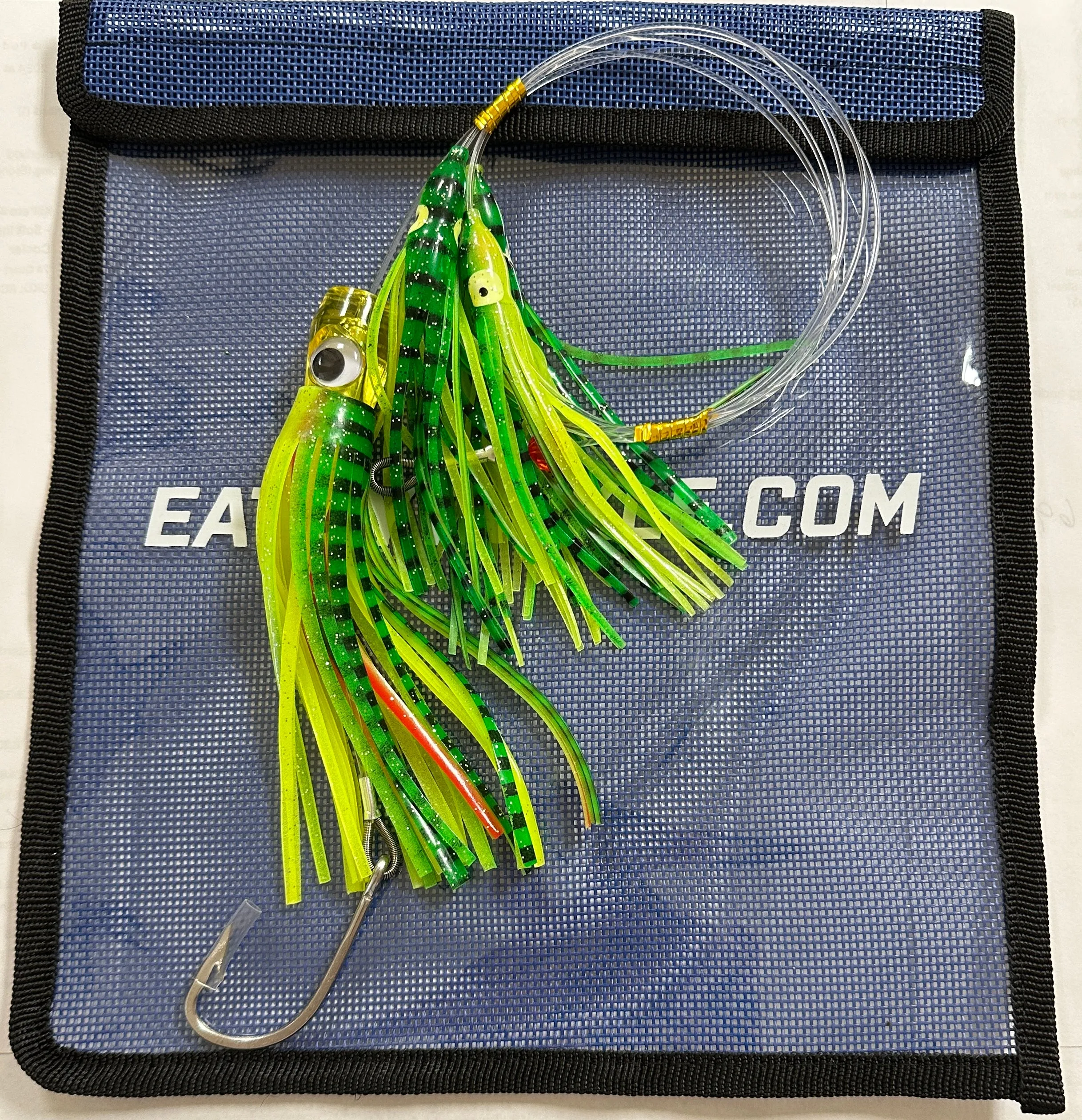 Squid Pusher Daisy Chain - Included Lure Bag