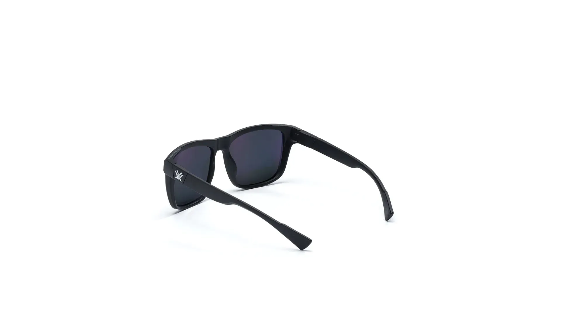 Vortex Optics Banshee Sunglasses UV Protection Polarized Ballistic Rated, Black/Smoke - No Mirror (EBA-BKS)