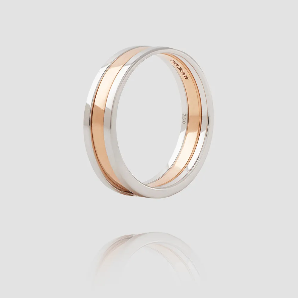 We Ring | White & Rose Gold